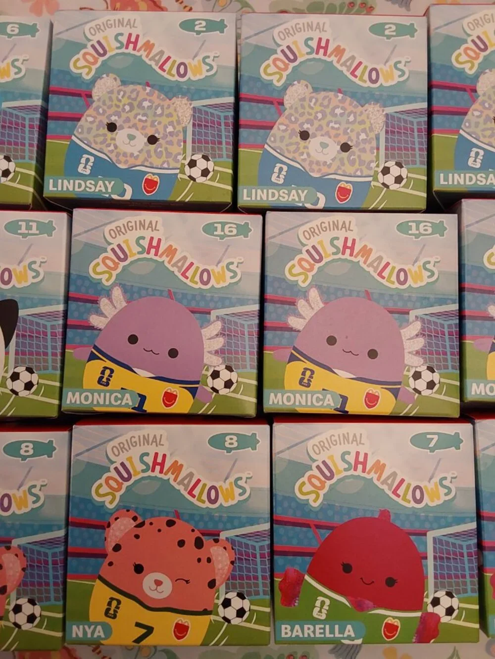 12 new in boxes, McDonald's Squishmallows